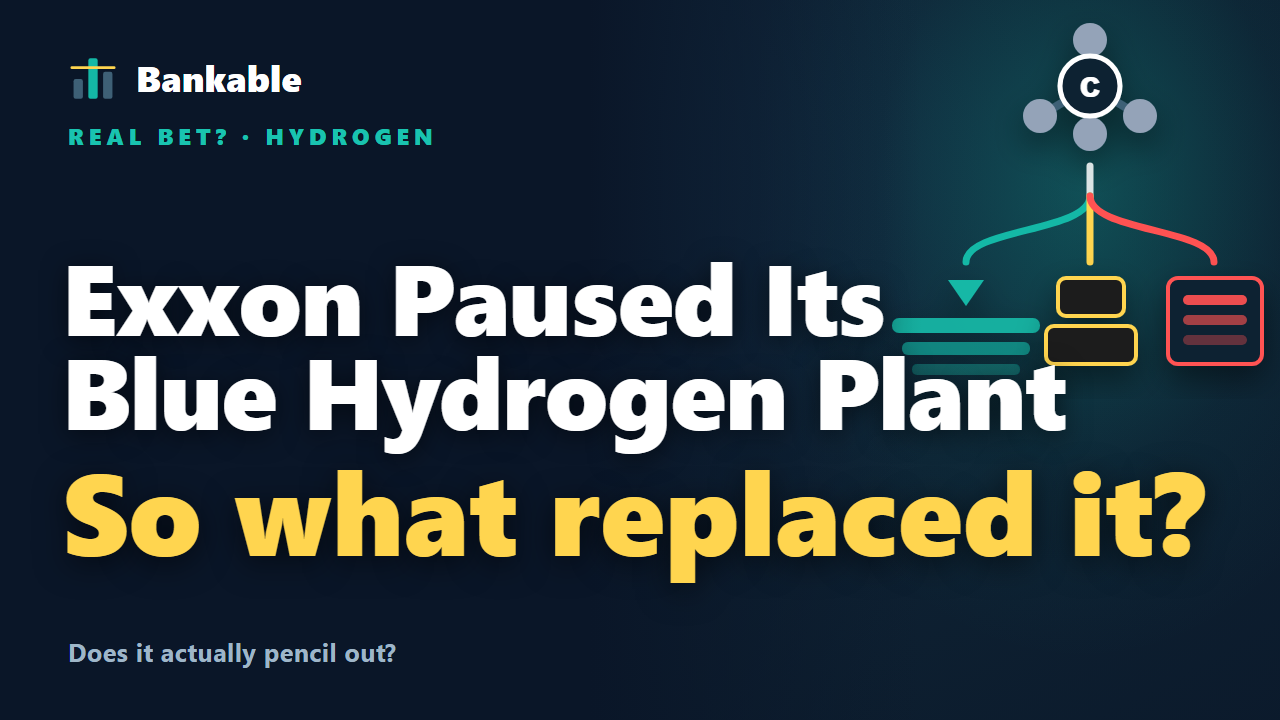 Blue Hydrogen: The Cheapest Clean H2 — So Why Is It Losing? — Bankable
